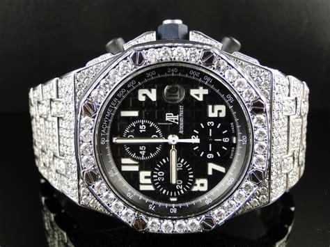 audemars piguet royal oak offshore skeleton price|Audemars Piguet iced out skeleton.